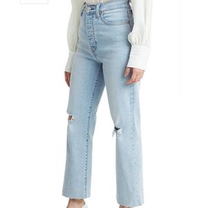 Levi's RIBCAGE Straight Ankle Jeans NWT